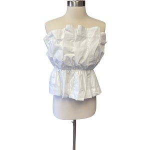 Anthropologie Strapless Top